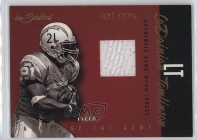 2004 Fleer inScribed Names of the Game Copper Jerseys LaDainian Tomlinson 0qc1