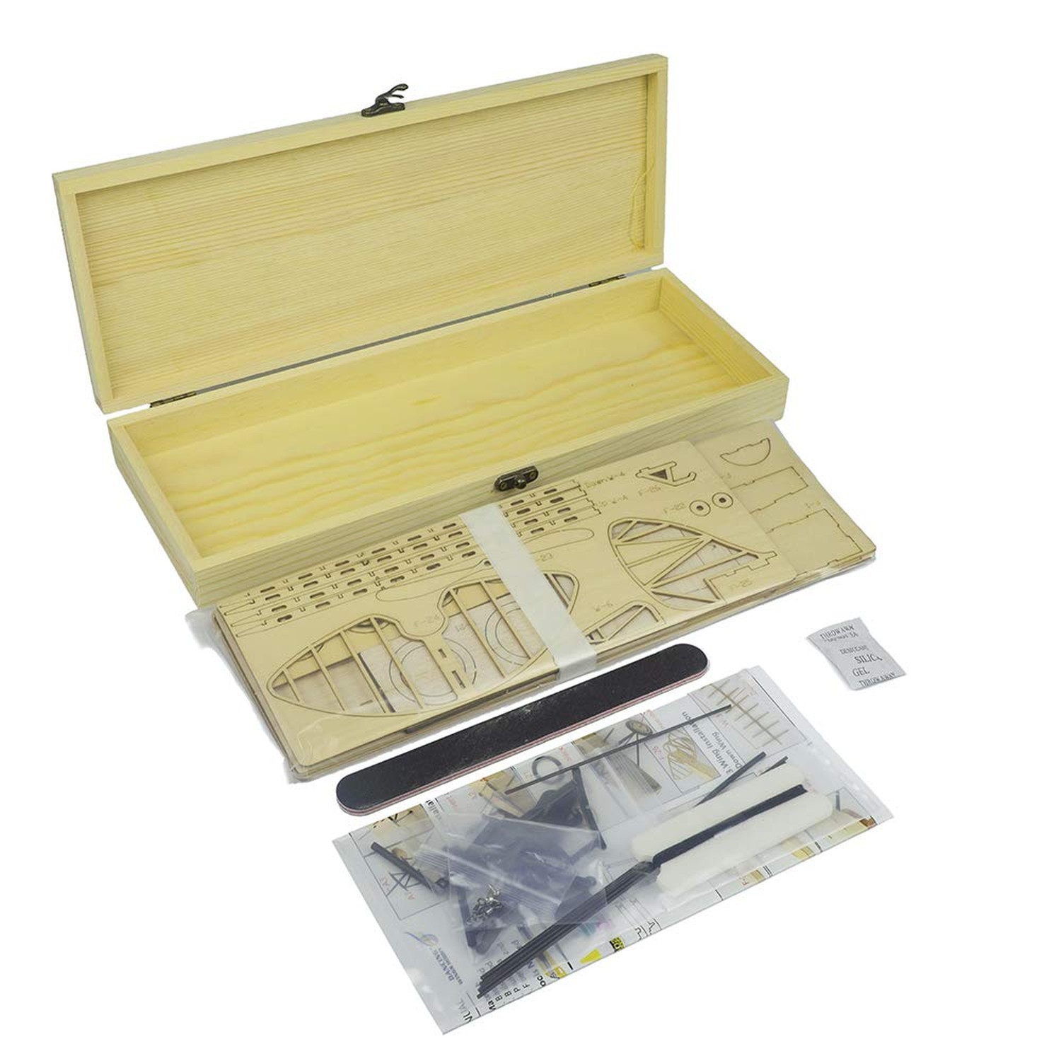 Viloga 3D Wooden Puzzles DIY Tiger Moth Bi-Plane Vintage Airplane Model Kit, ...