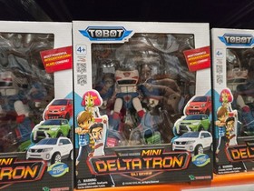 Tobot MINI DELTATRON 3-Part Integration Car to Robot Action Figure Toy