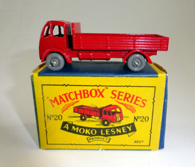 ミニカー MATCH BOX No.20 a STAKE TRUCK E.R.F. ミニカー MATCH BOX