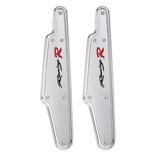 1 Pair Car Windscreen Silver Wiper Stand Windshield Wiper SUV Wing Blade Spoiler