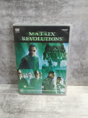 Matrix Revolutions, The  (DVD, 2003) Region 4 