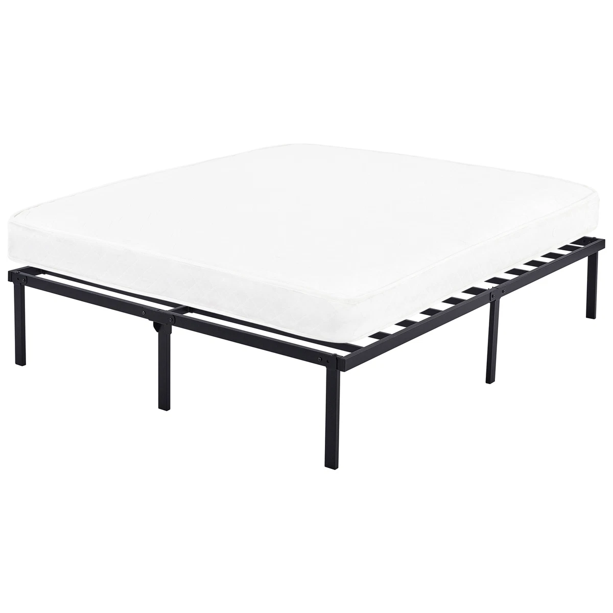 Mainstays heavy duty online slat bed frame