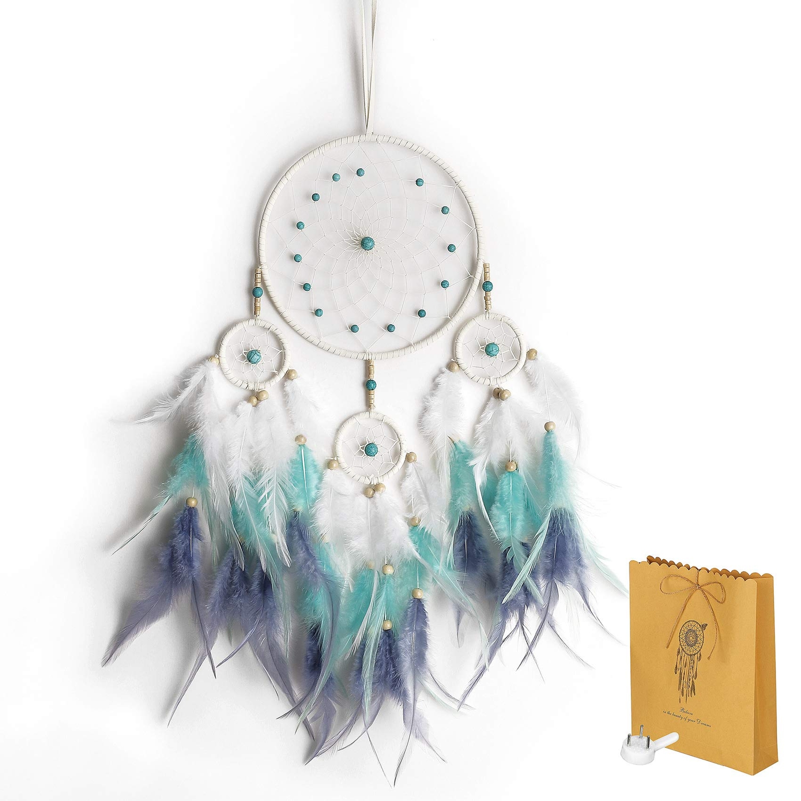 Boho Dream Catcher Home Decor for Girls Bedroom, Dream Catcher Room Decor Uni...
