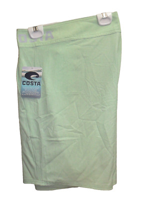 COSTA Men's Boardshorts - Green - Large (34-36) - NWT