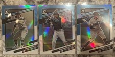 2021 Donruss Optic Carolina Blue & White San Diego Padres Lot - Tatis 