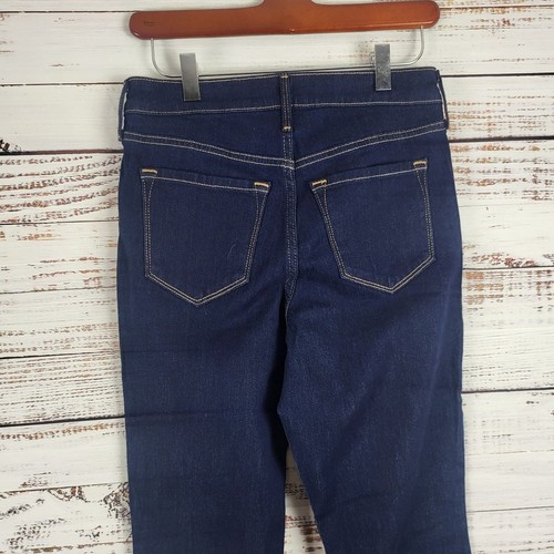 Old Navy High Rise Straight Leg Jeans 4 Womens Dark Wash Pockets NWT - Picture 8 of 11
