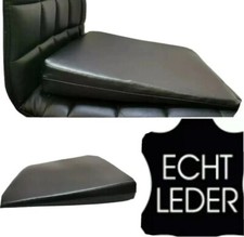 Sitzkeilkissen Echtleder Autositzkissen Bürostuhlkissen 38x38x7/1 -VB 120