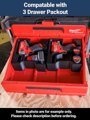 Packout-Einsatz Für Milwaukee M12 Bohrschrauber Un Produktbild-Vorschau 6