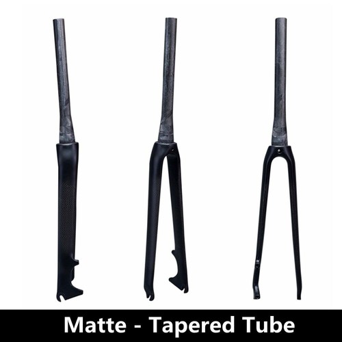 Full Carbon Fiber Road Bike Forks MTB Bicycle Disc Rigid Fork Quick Release 700C - Picture 8 of 23