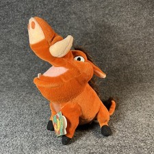Applause 11" Pumbaa Wart Hog Disneys Lion King Plush Stuffed 1990's Animal