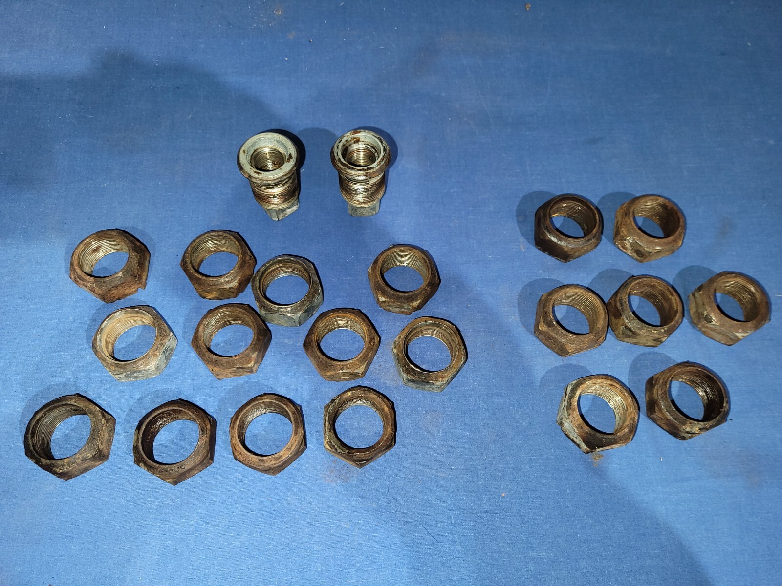 Model Ford AA Truck Wheel Nuts Rear Inner And Outer Right And Left Hand