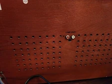 Victoria record player, CD player, cassette player, brown