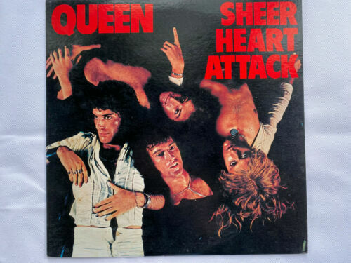 Queen Sheer Heart Attack 1975 Japan Vinyl LP OBI Album Elektra