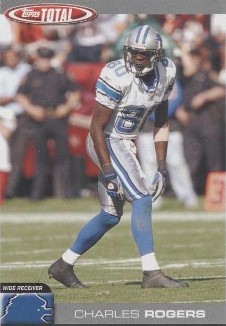 2004 Topps Total Charles Rogers #177 - 1 of 2