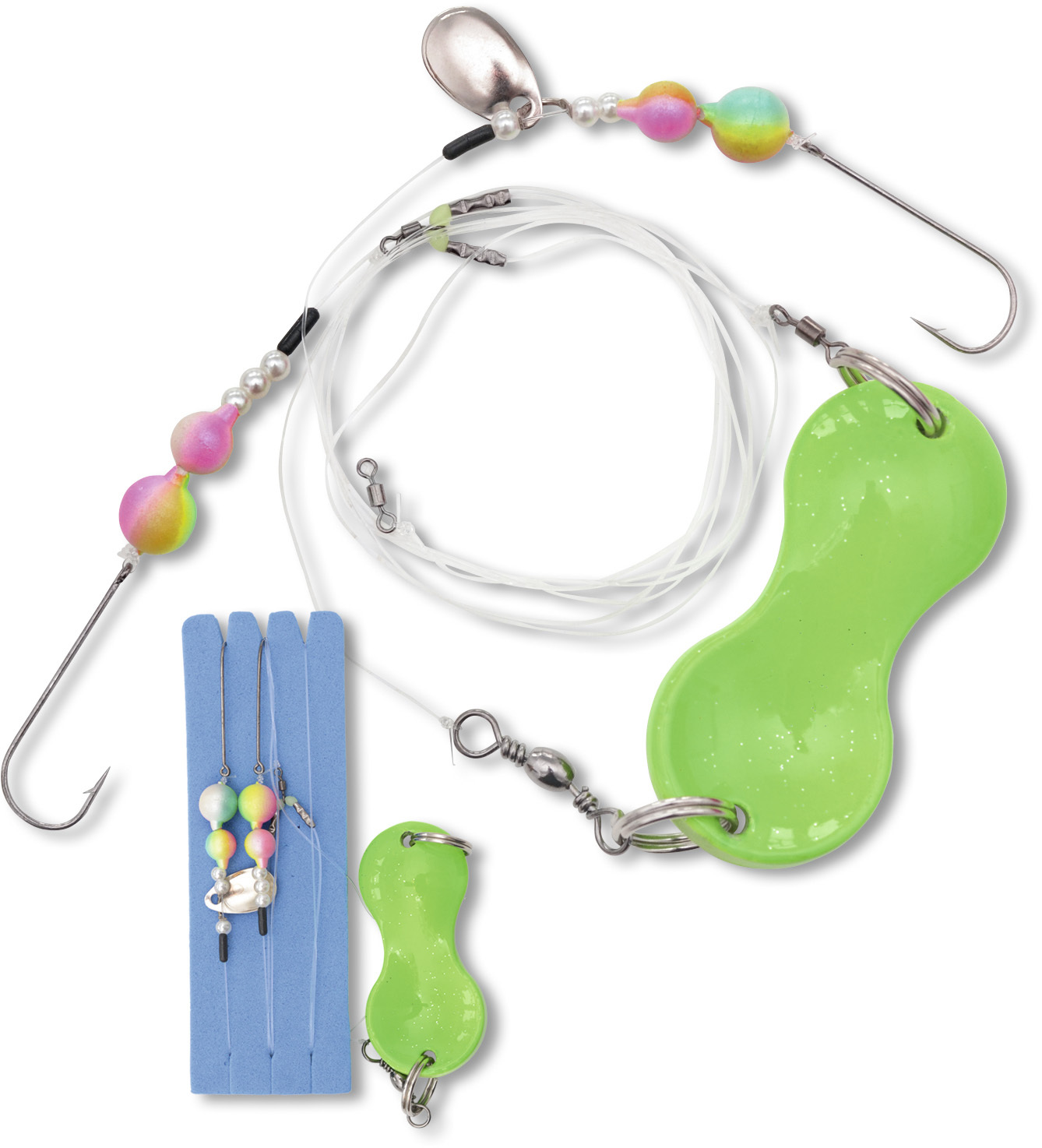 Zebco Flatty Teaser Buttlöffel - Teaser Pour La Pêche (20 G, 40 G, 60 G