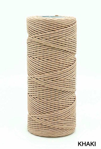 1MM Polished 100% Natural Hemp Twine Twisted Cord Macrame String - 205ft Spool - Picture 4 of 18