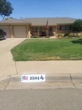 TLH Solutions,Curb Address Numbers Customized  4” numbers and logo for You!