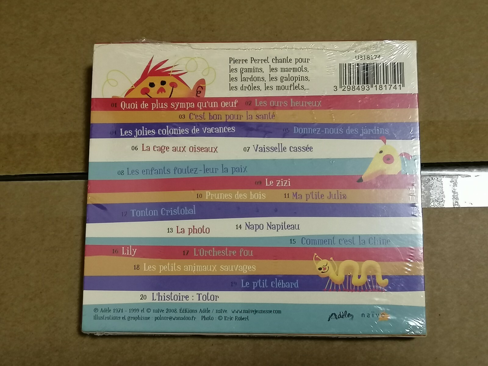 Pierrot Chante Pour Les Gamins Les Marmots Les Lardons Les Pierre Perret Cd Ebay