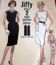 LOVELY VTG 1960s DRESS Sewing Pattern 14/34