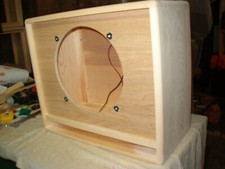 1x12 TRM PO112U unfinished pine ported 112 guitar cabinet .