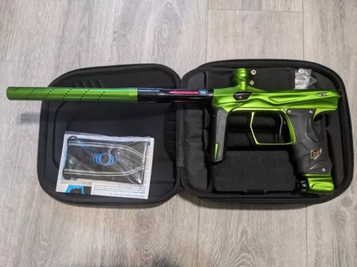 New Smart Parts SP Shocker AMP Paintball Marker .68 Caliber Gun Dust Green