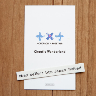 TXT SOOBIN Chaotic Wonderland HMV Lucky Draw Official Photocard PC