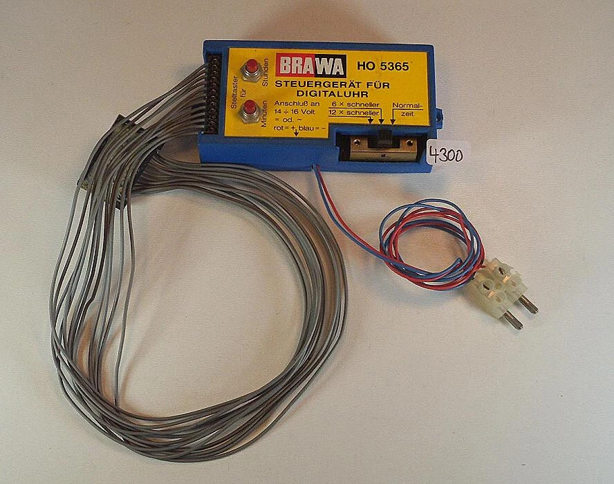 Brawa H0 5365 Steuergerät für Digitaluhr 14 Volt - 16 Volt #4300 - Image 2 of 2
