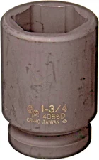 Grey Pneumatic 4056D 1" Drive x 1-3/4" Deep Length Impact Socket Lifetime Warran