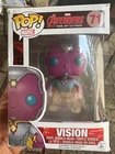 Funko POP! Marvel #71 Avengers Age of Ultron VisionTarget Exclusive Box Damage