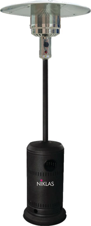 Stufa a Fungo Termopatio a gas da Esterno 13 KW colore Nero - Aa035 Niklas