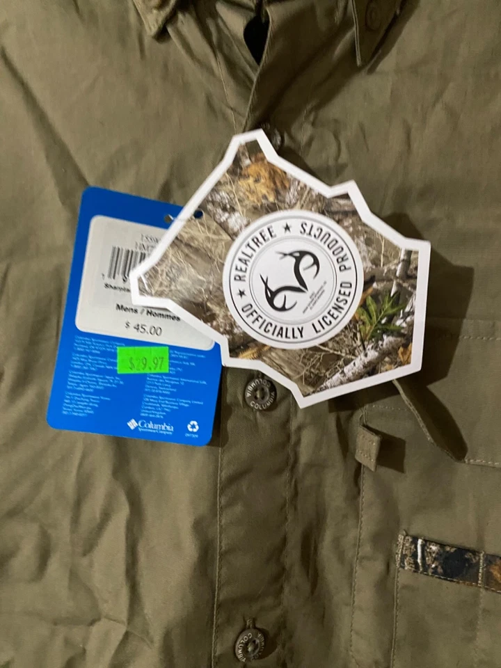 Realtree Size M Short Sleeve With Camo Accents - Image 2 of 3