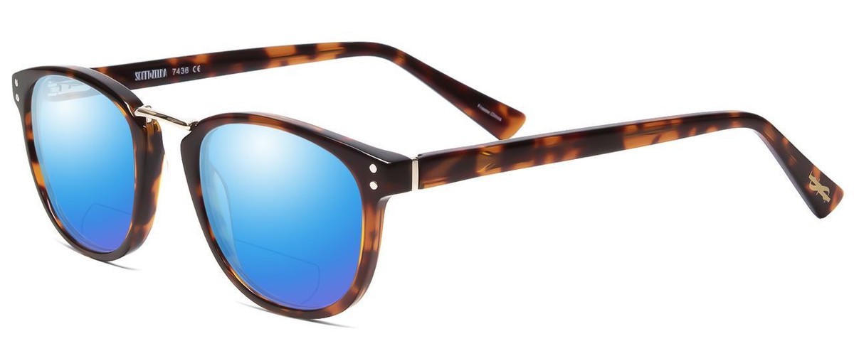 Scott&Zelda SZ7436 Unisex Polarized Bi-Focal Sunglasses Tortoise