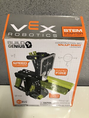 BRAND NEW VEX Robotics Construction Set Snap Shot by HEX BUG - STEM Starter