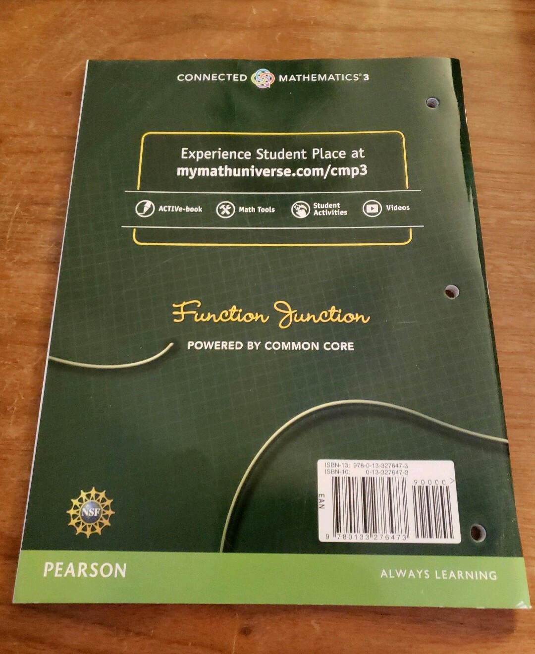 Connected Mathematics 3 Student Edition Grade 8 Function Junction