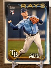 CURTIS MEAD TAMPA BAY RAYS 2024 TOPPS S1 ALL STAR ROOKIE CARD # 82