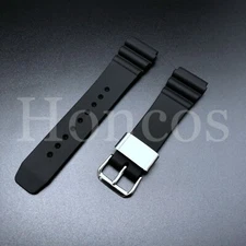 FITS FOR SEIKO SRPD43 PROSPEX TURTLE 22MM BLK DIVER BAND/STRAP R02F013J9 C220FS