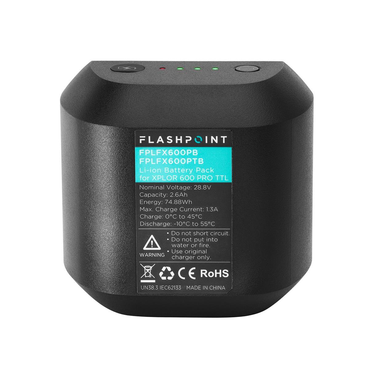 Литий-ионный аккумулятор Flashpoint для XPLOR600PRO/PRO II (28,8 В 2600 мАч) WB26