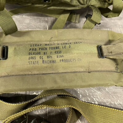 US Army Field Pack Combat Nylon LC-1 Large Alice Backpack with