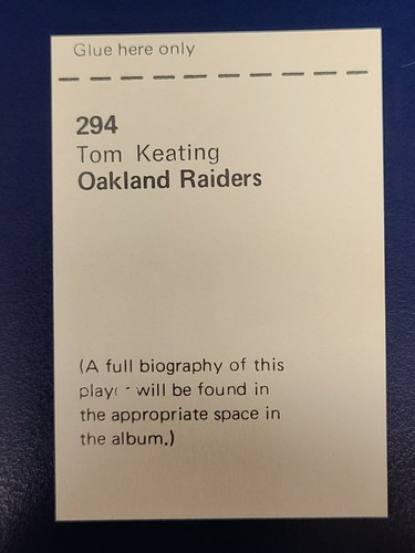 1972 NFLPA Wonderful World Football Briefmarken vervollständigen Ihr Set Sie wählen #271-390 - Bild 27 von 119