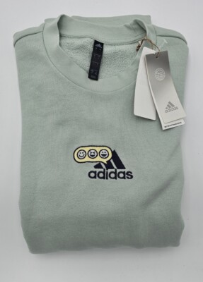 Adidas L Opti G Swt Logo Linen Green