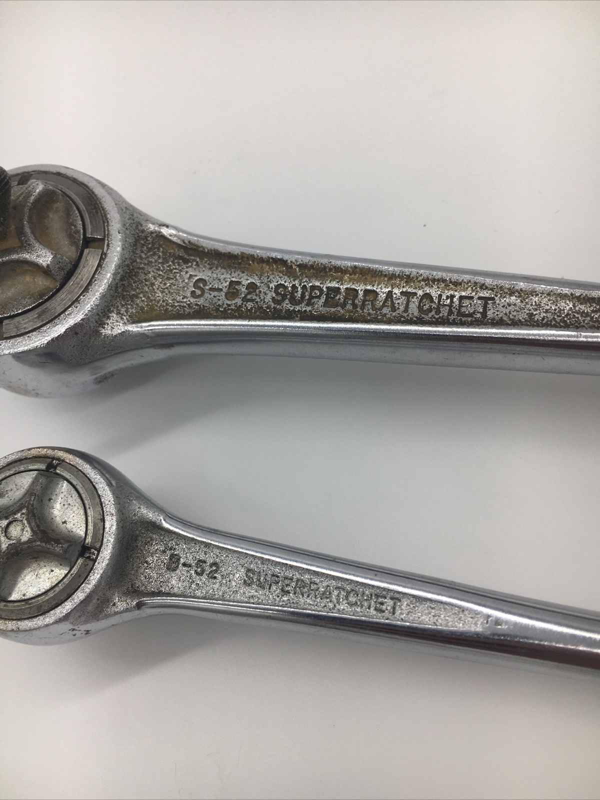 Vintage Williams 3/8" 1/2" Drive Fine Tooth Superratchet Ratchet Lot, B-52, S-52