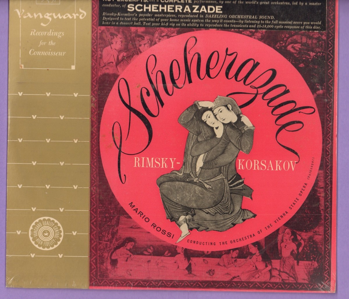 Nikolay Rimsky-Korsakov: Scheherazade. New Sealed. Vanguard