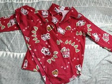 Boys Holiday Sleep PJ Set Line Gymboree Sz 3 Christmas Tree Penguin Gingerbread