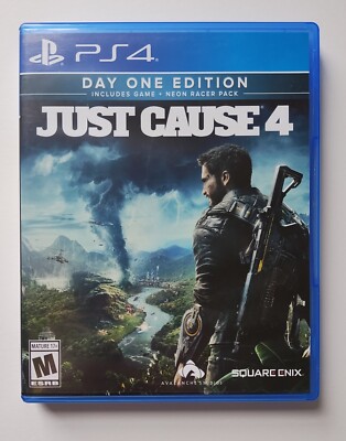 Just Cause 4 Sony PlayStation 4 PS4 Game +Case