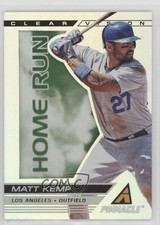 2013 Panini Pinnacle Clear Vision Home Run Matt Kemp #CV17 0br9