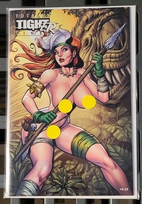 Totally Tighter Lines Savage Rogue X-Men Jose Varese Trade Variant #14/25 - NM