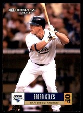 Brian Giles 2005 Donruss #309 Padres MLB READ FREE SHIPPING AutographDen