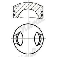 NÜRal Kolben Ø80Mm Passend FüR Alfa Romeo 1750-2000 75 90 Alfetta Giulietta GT