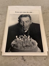 California Dreamers If You Can't Chew The Cake Birthday Greeting Card